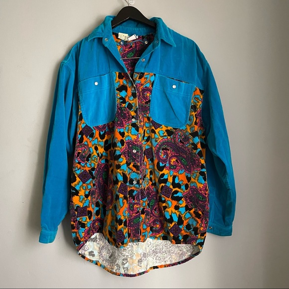 Vintage Tops - Vintage Major Damage Button Up | 3x